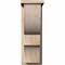Ekena Millwork Ridgewood Smooth Corbel w/Backplate, Douglas Fir, 7 1/2"W x 14"D x 22"H COR08X14X22RID01SDF - alternate 4